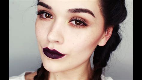 I ♥ Dark Lips Makeup Tutorial Youtube