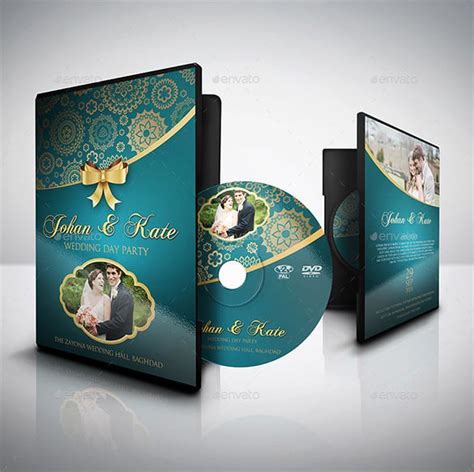 Free Wedding Dvd Cover Template Photoshop Printable Templates
