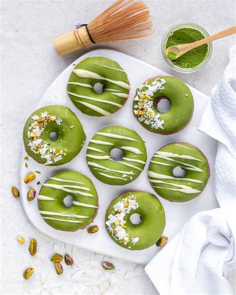 Check Out This Vegan Matcha Donut🍩🍵 Made By Alchemyeats Matcha