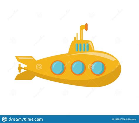 Submarine Vector Illustration CartoonDealer Com 79026456