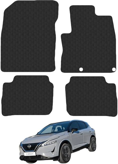 Car Mats For Nissan Qashqai E Power 2022 Onwards Tailored Fit Rubber