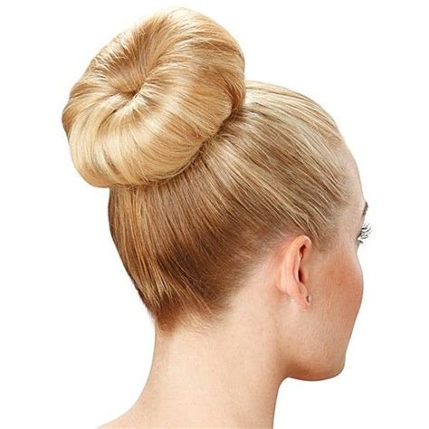 A bun maker styling accessory can make it as easy as sticking your hair in and rolling it up. JML Hot Buns 2 Pack Light ($32) liked on Polyvore featuring beauty products, haircare, hair ...