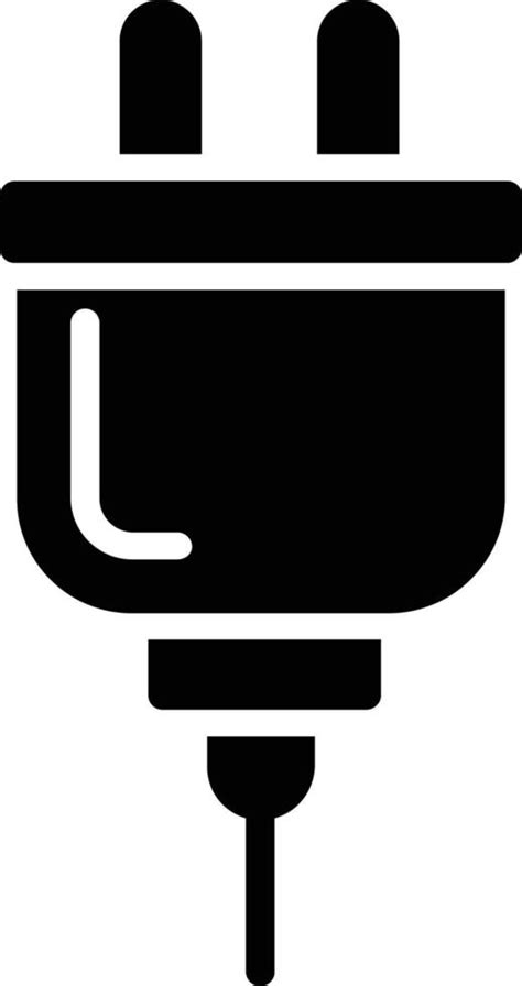Power Plug Glyph Icon 10930150 Vector Art At Vecteezy