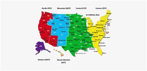 Mountain Standard Time Zone Map Interactive Map