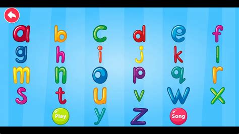 Abc Learning Song Game For Toddlers Kids Basic Learning Gameabc Game