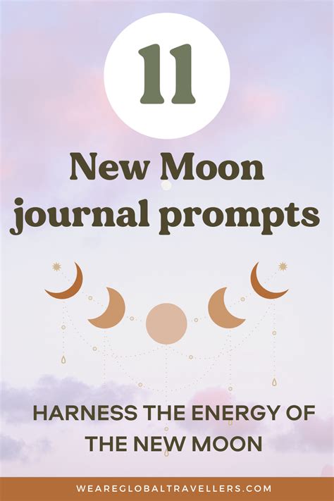 New Moon Journal Prompts Harnessing Lunar Energy For Self Reflection