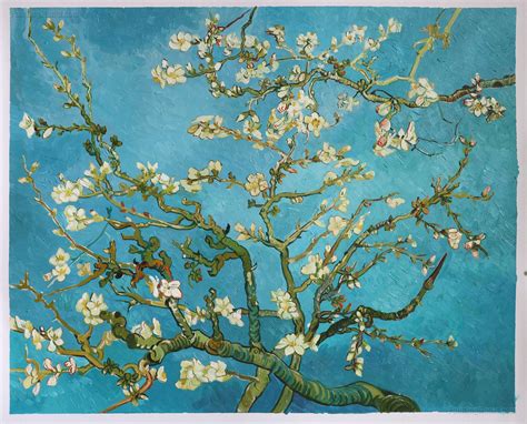 Branches With Almond Blossom 1885 Vincent Van Gogh Paintings