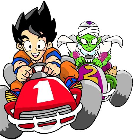 Games > car racing games > dragon ball kart. Dragonball Kart - Digital Art | DragonBallZ Amino