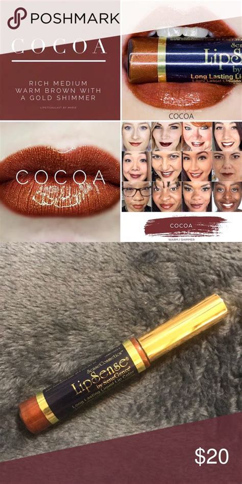 Cocoa Lipsense New Unopened Lipstick