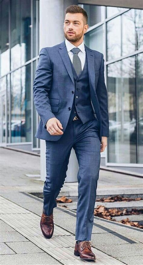 The Blue Suit Collection Ropa Elegante Hombre Hombres Bien Vestidos