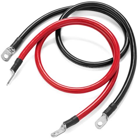 Buy Spartan Power Battery Cable 2 Foot 4 Gauge Awg Wire Set 516 M8 Online At Desertcartuae