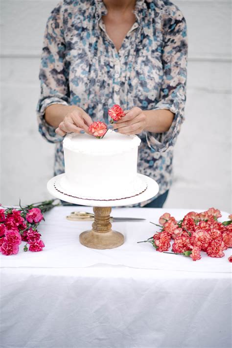 How To Make A Fresh Flower Cake Topper Cake Walls