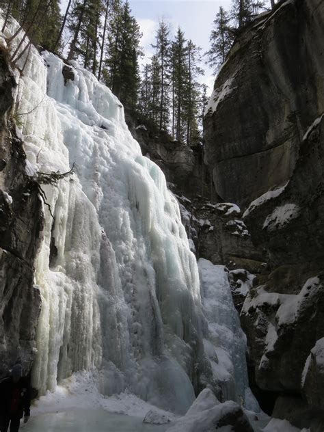 Maligne Canyon Frozen Waterfall Jasper Nen Gallery