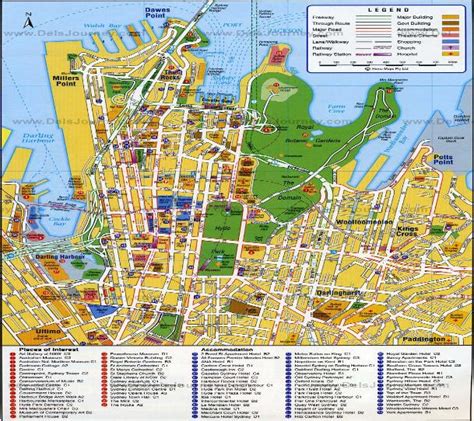 Detailed Sydney Map