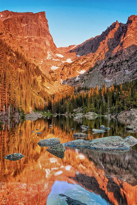 Dream Lake Sunrise Rocky Mountain National Park 2584 Photograph By Ken