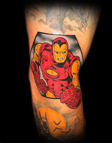 Iron Man Comic Tattoo By Chris 51 Of Area 51 Tattoo Springfield Or