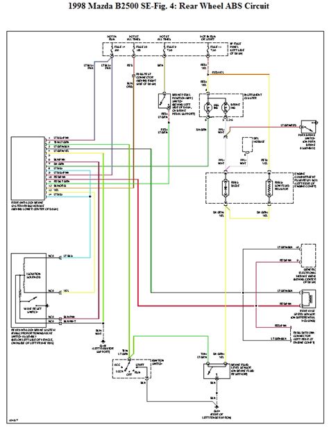 Mazda 6 wiring diagram manual. 98 Mazda B2500 Wiring Diagram - Wiring Diagram Networks