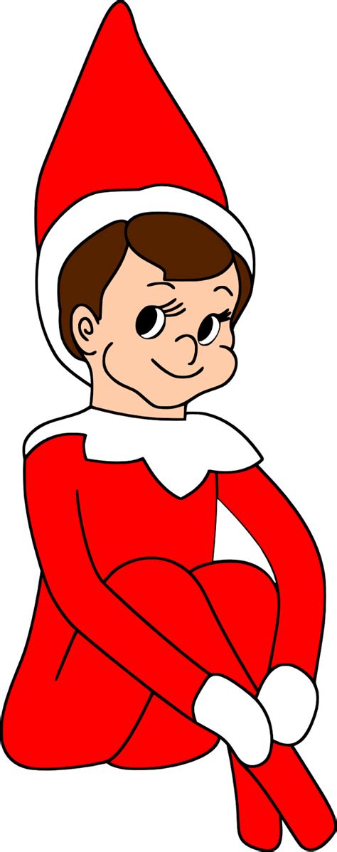 Elf on the shelf clipart. Crafting with Meek: Elf on the Shelf SVG
