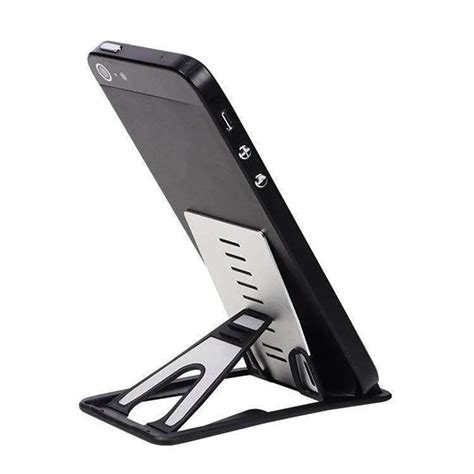 Binmer Phone Holder Adjustable Foldable Cradle Portable Mini Desk Stand