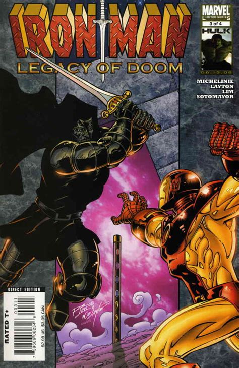 Iron Man Legacy Of Doom 3 Vf Marvel Doctor Doom Bob Layton