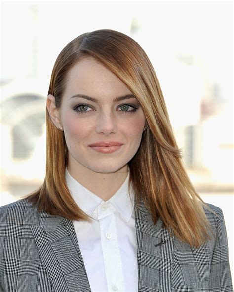 Emma Stones Hair Has Been Off The Charts Recently Emma Stone Hair Straight Hairstyles Emma