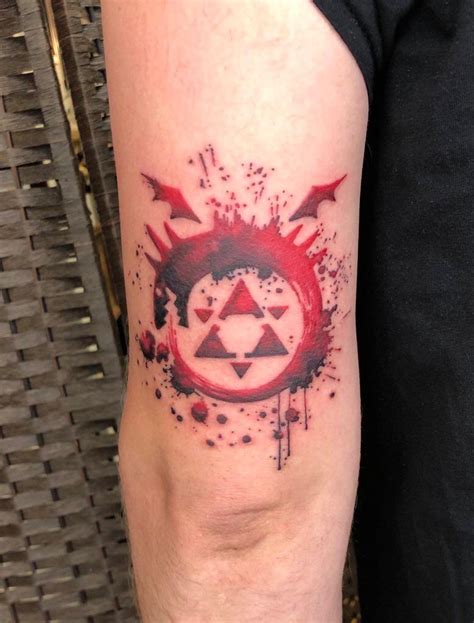 Fullmetal Alchemist Homunculus Symbol Tattoo Jaywhatelse