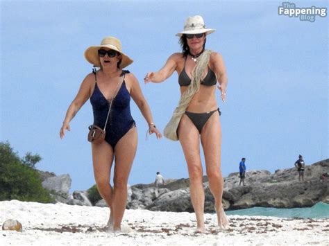 Luann De Lesseps Shows Off Her Sexy Bikini Body On The Beach In Tulum