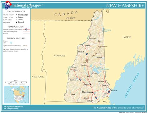 United States Geography For Kids New Hampshire