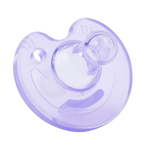 Pacifier Newborn Sleeping Baby Silicone Thumb Play Mouth Comfort Round