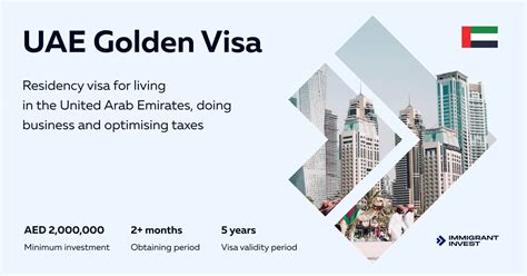 Uae Golden Visa 2023 Residence Visa By Investment In Dubai