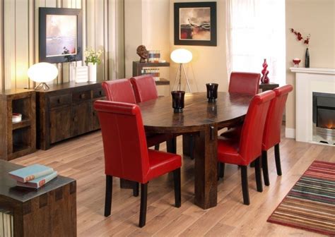 20 Best Collection Of Red Dining Table Sets