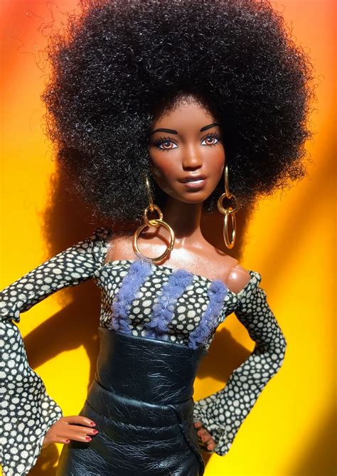 Barbie Fashionistas Beautiful Barbie Dolls Natural Hair Doll Black My Xxx Hot Girl