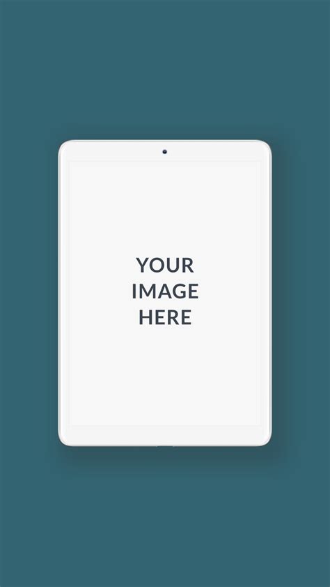 Vertical Tablet Mockup Customizable Template 2618 Shutterstock