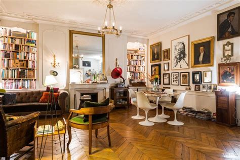 Home Interior Design — An Apartment In The Marais District Of Paris