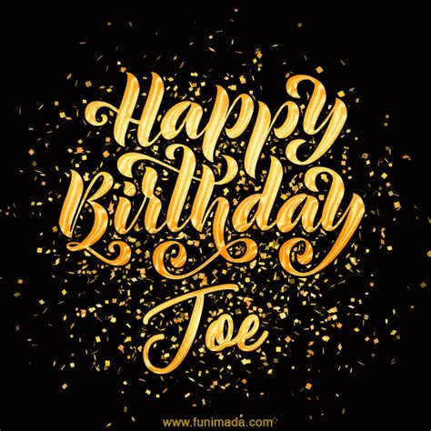 Happy Birthday Card For Joe Download  And Send For Free