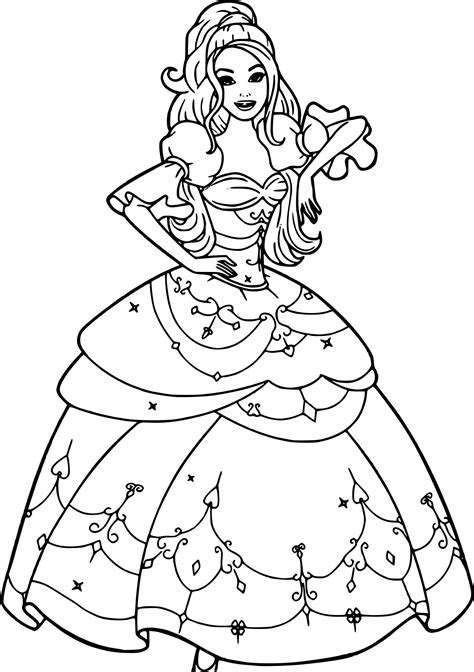 Princesse À Colorier À Imprimer GreatestColoringBook