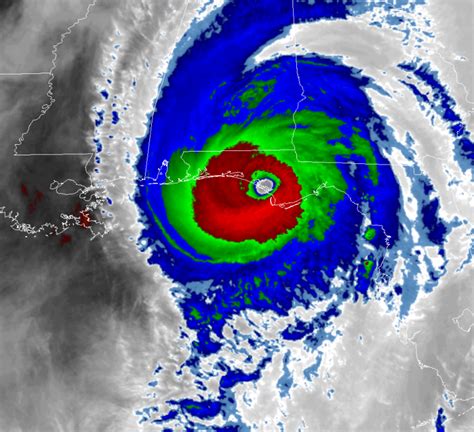 Hurricane Michael Quick Update Impressive Radar And Satellite Imagery