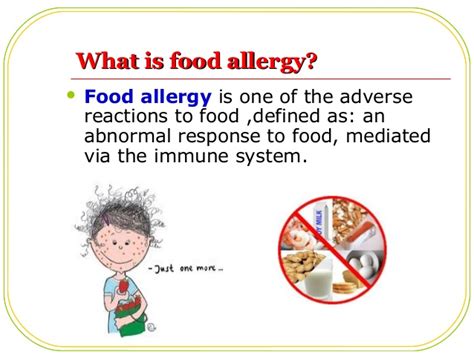 The allergist will ask about the sequence of events that led to the reaction and record a thorough dietary and medical history. Food allergy