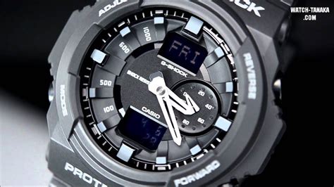 These ga series models pack combination analog and digital timekeeping in a highly popular large case. CASIO G-SHOCK GA-150-1AJF カシオ ジーショック - YouTube