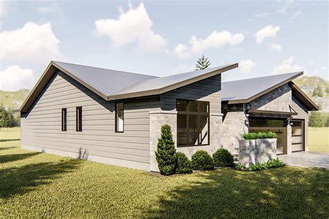 3 Bed Modern Ranch House Plan 62547dj Architectural Designs House