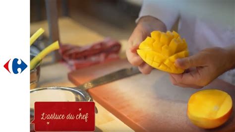 Comment Manger Une Mangue Lastuce Du Chef Youtube