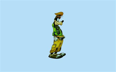 Goofy Minimalist Disney Funny Wallpaper 1680x1050 9321