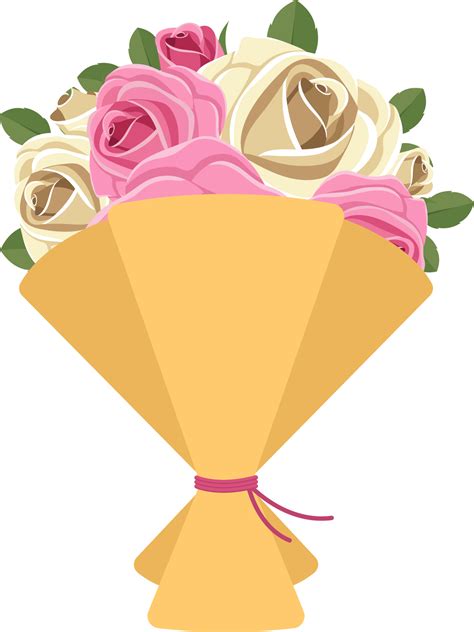 Bouquet Of Flowers Clipart