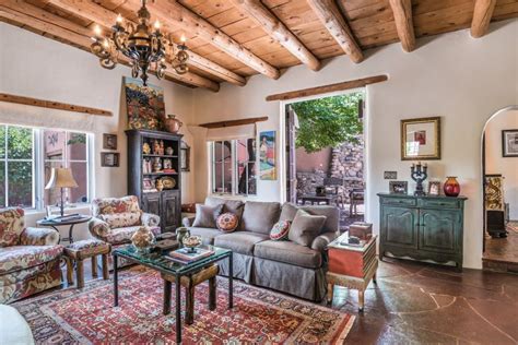 100 Year Old Adobe Home Asks 698k In Santa Fe Southwest Decor Living
