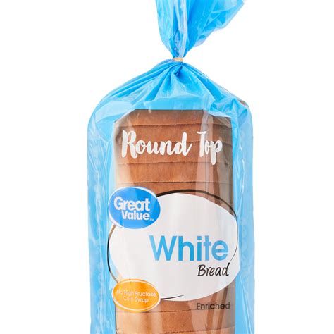 Great Value White Round Top Bread Loaf Oz Walmart Com