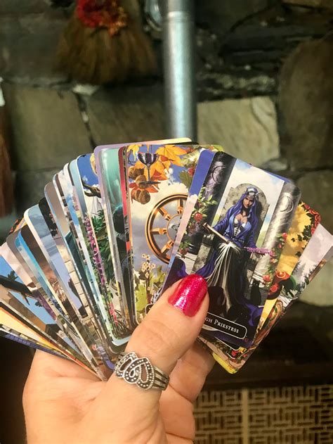 Witches Tarot Mini Edition Etsy