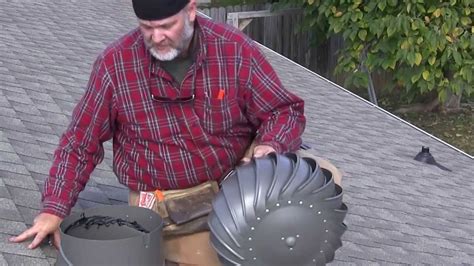 How To Install A Lomanco Whirlybird® Turbine Vent Add Ventilation