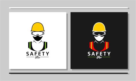 Premium Vector Safety Equipment Logo Design At Work