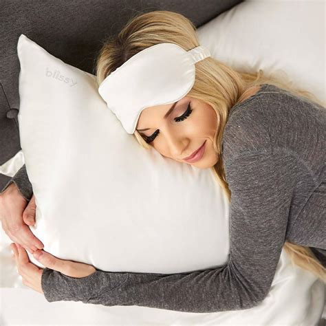 But now let's talk about that blissy pillowcase price tag! Blissy 100% Mulberry 22-Momme Silk Pillowcase - White ...
