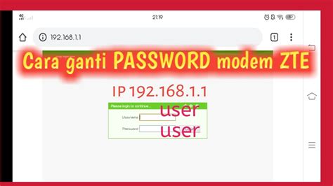 Jika tidak bisa anda bisa mencoba menggunakan user. Password Admin Zte F609 Terbaru / User Dan Password F609 ...